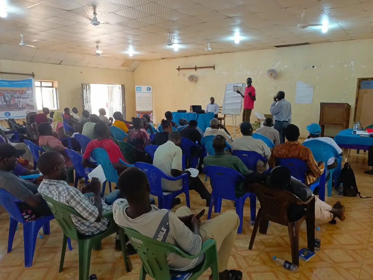 Participants attending a HESS capacity-strengthening workshop